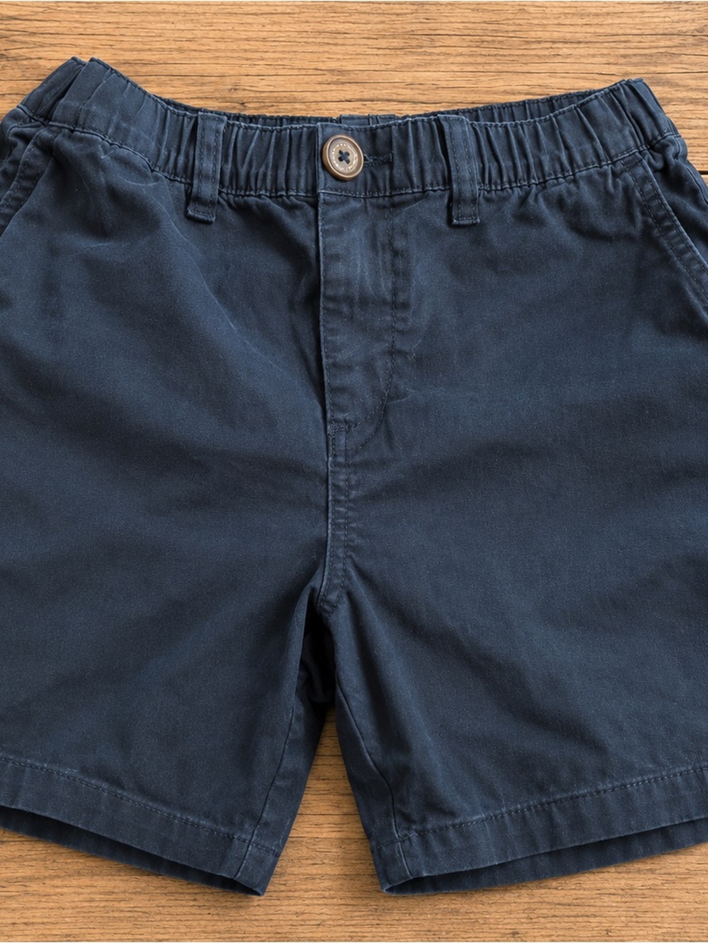 Boys Chubbies Navy Elastic Waist Shorts Size M 10-12